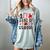 Happy 101 Days Of School Baseball Sports 100th Day Women's Comfort Colors T-Shirt Denim