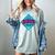 HBCU Swing For Greatness Baseball Softball College Apparel Women's Comfort Colors T-Shirt Denim HBCU Swing For Greatness Baseball Softball College Apparel Women's Comfort Colors T-Shirt Denim