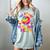 My Heart Is On That Field Cute Baseball Mom Women Women's Comfort Colors T-Shirt Denim My Heart Is On That Field Cute Baseball Mom Women Women's Comfort Colors T-Shirt Denim