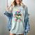 I Hit 100 Days Of School Baseball Drip 100th Day Of School Women's Comfort Colors T-Shirt Denim I Hit 100 Days Of School Baseball Drip 100th Day Of School Women's Comfort Colors T-Shirt Denim