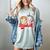 Hot Mess Always Stressed Baseball Mom Women's Comfort Colors T-Shirt Denim Hot Mess Always Stressed Baseball Mom Women's Comfort Colors T-Shirt Denim