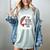 I'Ll Always Be Your Biggest Fan Baseball Mom s Premium Women's Comfort Colors T-Shirt Denim