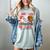 I Just Hit 100 Days Of School Baseball Boy Girl Teacher Women's Comfort Colors T-Shirt Denim