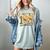 I Just Hit 100 Days Of School Baseball Camo Boys Kid Toddler Women's Comfort Colors T-Shirt Denim