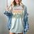 Loudmouth Baseball Mom Sports Cute Text Premium Women's Comfort Colors T-Shirt Denim