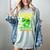 Lucky Dude Drip Baseball Shamrock St Patrick Men Boy Youth Women's Comfort Colors T-Shirt Denim