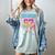 Mason 67 Ice Cream Drip Baseball Ice Cream Drip Women's Comfort Colors T-Shirt Denim