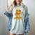 Melting Baseball Mascot Slugger Bat Cap Cartoon Women's Comfort Colors T-Shirt Denim Melting Baseball Mascot Slugger Bat Cap Cartoon Women's Comfort Colors T-Shirt Denim
