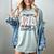 Mission 100 Days Complete Baseball 100th Day Of School Boys Women's Comfort Colors T-Shirt Denim