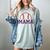 Mom Of Rookie 1st Birthday Baseball Boy Family Matching Women's Comfort Colors T-Shirt Denim Mom Of Rookie 1st Birthday Baseball Boy Family Matching Women's Comfort Colors T-Shirt Denim