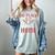 No Place Like Home Baseball Mom Kids Family Fun Women's Comfort Colors T-Shirt Denim
