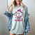 Pink Ribbon Baseball Breast Cancer Awareness Women's Comfort Colors T-Shirt Denim Pink Ribbon Baseball Breast Cancer Awareness Women's Comfort Colors T-Shirt Denim