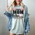 Proud Mom Of An Awesome Baseball Player Baseball Mom Women's Comfort Colors T-Shirt Denim Proud Mom Of An Awesome Baseball Player Baseball Mom Women's Comfort Colors T-Shirt Denim