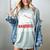 Proud Sister Of A Baseball Senior Class Of 2026 Graduation Women's Comfort Colors T-Shirt Denim