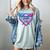 Respect The Drip Baseball Ice Cream For Kids Boys Youth Women's Comfort Colors T-Shirt Denim Respect The Drip Baseball Ice Cream For Kids Boys Youth Women's Comfort Colors T-Shirt Denim