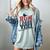 Run I Dare You Baseball Catcher Player Fan Women's Comfort Colors T-Shirt Denim