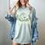 Safety Harbor Leviathans Retro Baseball Monster Women's Comfort Colors T-Shirt Denim