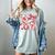Six Seven Baseball Lover Sports Red Heart Bow Valentine Girl Women's Comfort Colors T-Shirt Denim Six Seven Baseball Lover Sports Red Heart Bow Valentine Girl Women's Comfort Colors T-Shirt Denim