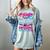 Survived 100 Days Of School Baseball Ice Cream Drip Boy Kids Women's Comfort Colors T-Shirt Denim Survived 100 Days Of School Baseball Ice Cream Drip Boy Kids Women's Comfort Colors T-Shirt Denim