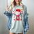 Valentine Baseball Heart Drip Sport Love Valentines Day Boys Women's Comfort Colors T-Shirt Denim Valentine Baseball Heart Drip Sport Love Valentines Day Boys Women's Comfort Colors T-Shirt Denim