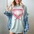 Valentines Baseball Boys Ice Cream Drip Heart Youth Kids Women's Comfort Colors T-Shirt Denim Valentines Baseball Boys Ice Cream Drip Heart Youth Kids Women's Comfort Colors T-Shirt Denim
