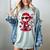 Valentines Day Baseball Drip Ice Cream For Boys Kids Teens Women's Comfort Colors T-Shirt Denim Valentines Day Baseball Drip Ice Cream For Boys Kids Teens Women's Comfort Colors T-Shirt Denim