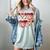 Valentines Day Drip Heart Baseball XOXO Boys Kids Men Sport Women's Comfort Colors T-Shirt Denim