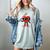 Valentines Day Heart Baseball Player Sports Boys Kids Men Women's Comfort Colors T-Shirt Denim Valentines Day Heart Baseball Player Sports Boys Kids Men Women's Comfort Colors T-Shirt Denim