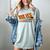 Wolves Baseball Team Baseball Mom Wolf Sports School Spirit Women's Comfort Colors T-Shirt Denim