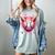 Women's Valentines Day Baseball Boys Ice Cream Drip Heart Youth Kids Women's Comfort Colors T-Shirt Denim Women's Valentines Day Baseball Boys Ice Cream Drip Heart Youth Kids Women's Comfort Colors T-Shirt Denim