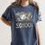 100 Days Of School Baseball Cap Boy School Teacher Women's Comfort Colors T-Shirt Moss