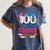 100 Days Of School Baseball Drip Bat 100th Day Of School Boy Women's Comfort Colors T-Shirt Moss