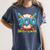 100 Days Of School Baseball Drip Boys 100th Day Of School Women's Comfort Colors T-Shirt Moss