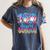 100 Days Of School Baseball Ice Cream For Boy Girl Kids Women's Comfort Colors T-Shirt Moss
