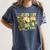 100 Days Of School Baseball I Just Hit 100 Days Boy COUNSELO Women's Comfort Colors T-Shirt Moss