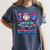 100 Days Of School Baseball Sports Drip Graphic Women's Comfort Colors T-Shirt Moss