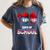 100 Days Of School Dripping Baseball 100th Day Teacher Boy Women's Comfort Colors T-Shirt Moss