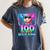 100 Drippy Days Of School Baseball Ice Cream 100th Day Boys Women's Comfort Colors T-Shirt Moss 100 Drippy Days Of School Baseball Ice Cream 100th Day Boys Women's Comfort Colors T-Shirt Moss