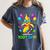 100th Day Of School Banana Baseball Drip For Kids Youth Girl Women's Comfort Colors T-Shirt Moss 100th Day Of School Banana Baseball Drip For Kids Youth Girl Women's Comfort Colors T-Shirt Moss