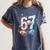 6 7 Baseball Six Seven Meme 67 Hands Kids Men Women Women's Comfort Colors T-Shirt Moss