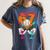 6 7 Ice Cream Drip Baseball Number 67 Player Boy Girl Kids Women's Comfort Colors T-Shirt Moss