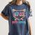 67 33 Days Of School Baseball Drip 100 Days Of School Women's Comfort Colors T-Shirt Moss