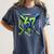67 Baseball Drip Effect Urban Tee Style 6-7 Meme Graphic Women's Comfort Colors T-Shirt Moss