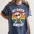 67 Days Of School Bruh Teacher Kids Dabbing Baseball Women's Comfort Colors T-Shirt Moss