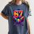 67 Meme Trendy Baseball Number 67 Player Six Seven Women's Comfort Colors T-Shirt Moss