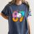 67 Six Seven 6 7 Boys 67 Baseball Ice Cream Drip 6 7 Women's Comfort Colors T-Shirt Moss