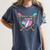 7th Birthday Baseball Bat Ice-Cream Drip 7yrs Old Boys Girls Women's Comfort Colors T-Shirt Moss