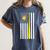 American Flag Baseball Mom Team Women's Comfort Colors T-Shirt Moss