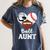 Ball Aunt Heart Football Baseball Hockey Game Day Women's Comfort Colors T-Shirt Moss