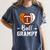 Ball Grampy Basketball Football Baseball Player Women's Comfort Colors T-Shirt Moss